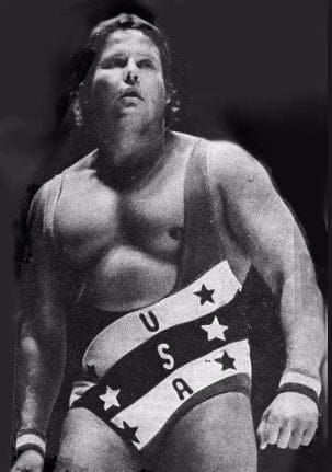 A Young Bob Roop in a USA Wrestling Sling