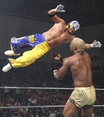 Rey Mysterio and Shelton Benjamin on hijinks on the road