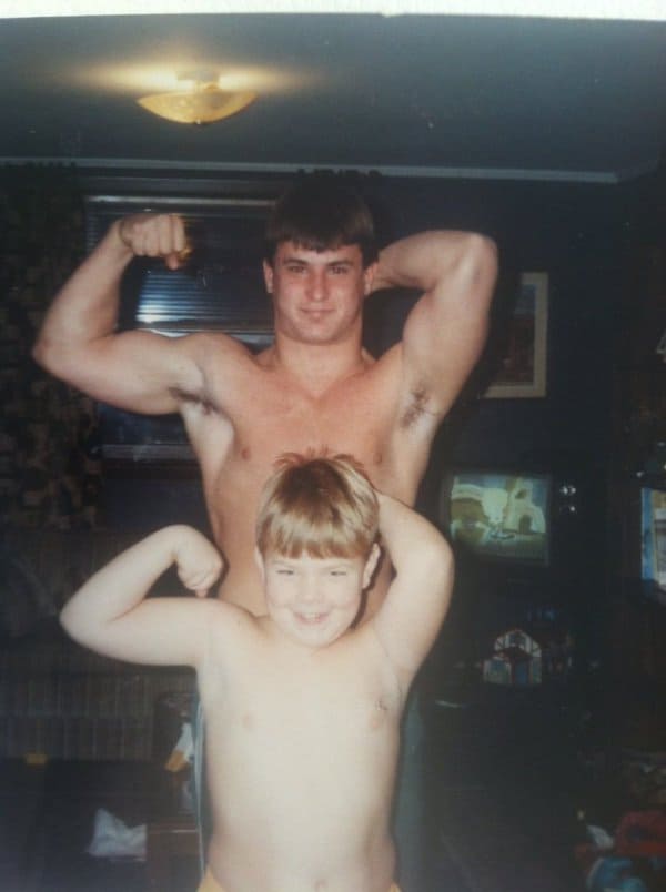 Jonny from a young age idolized his older brother Chris Candido and wanted to follow in his footsteps.