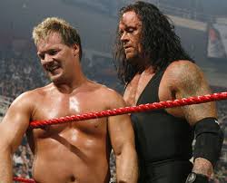 Chris Jericho and the Undertaker in the Ring