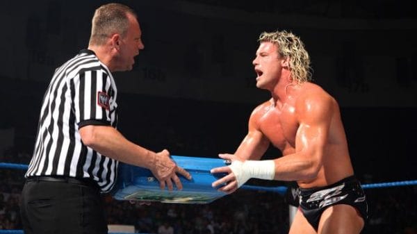 Dolph Ziggler cashes in his Money in the Bank briefcase