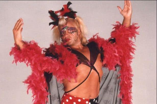 The Exotic Adrian Street came into Southeastern as a heel, but once he saved 'The Bullet' from being unmasked at the hands of a heel faction, the bizarre one became an unlikely babyface--without changing his effeminate gimmick.