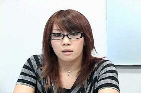4 Wrestlers Who Live Unique Lives Outside of the Ring Wrestlers outside the ring Kanako Urai, then known as Kana, was interviewed by Gordman of Gordman's Game Treasure wearing a black and grey striped shirt and wearing glasses