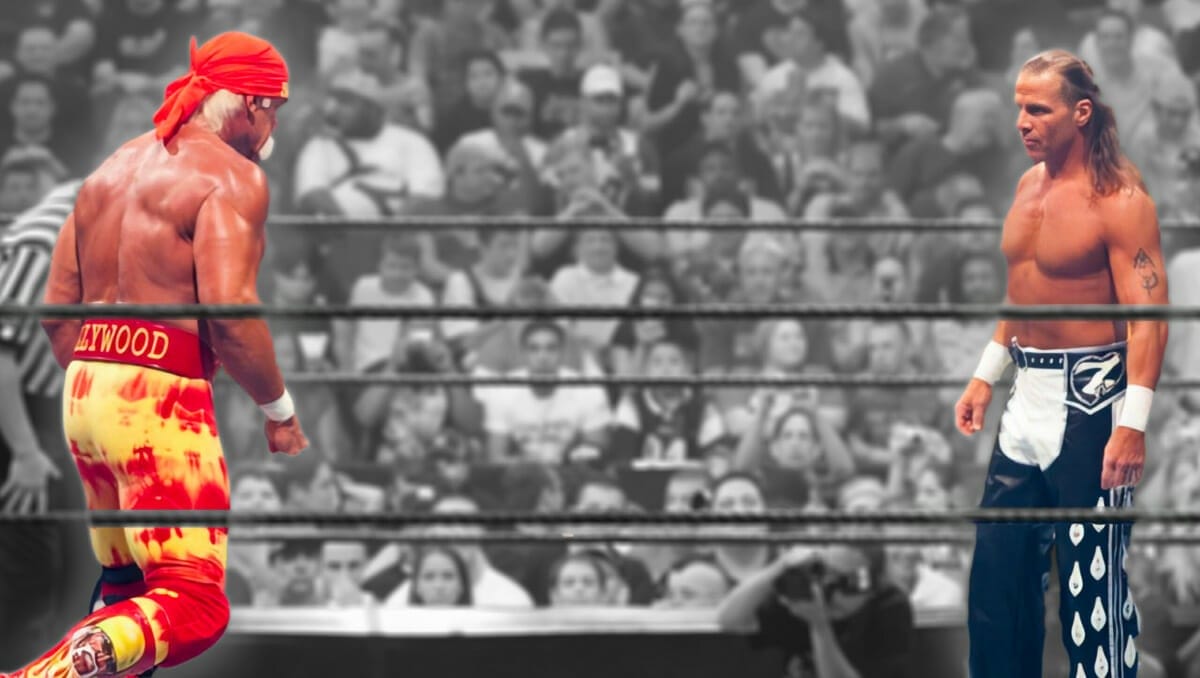uklar Baglæns Udtale Hulk Hogan and Shawn Michaels | Mockery at SummerSlam 2005