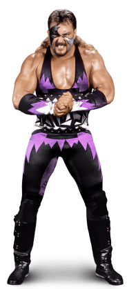 Wrestler Brian Adams | Shaka Brah - The Story of Crush Wrestler Brian Adams Crush as a heel wearing dark colors