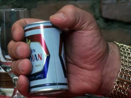 Andre the Giant Documentary | 12 Things Learned (And Facts Left Out!) - Andre's large hand wrapped around a beer can