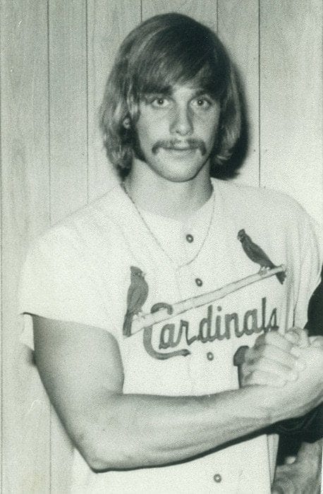 Randy Poffo while with the Golf Coast League Cardinals 