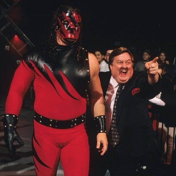 Kane debuts at WWF Bad Blood 1997 with Paul Bearer