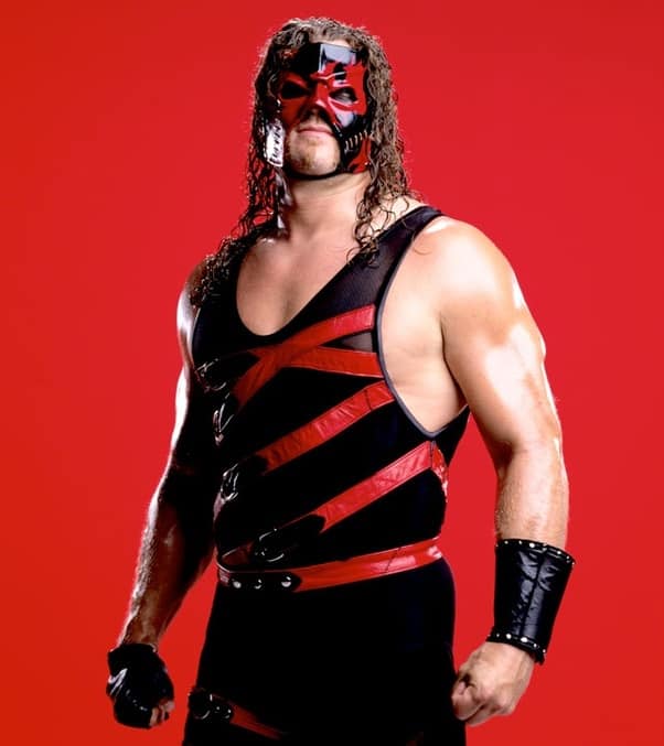 After returning from injury, Kane gave WWE audiences something they had never seen before - a babyface smile!