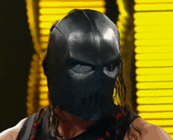 Kane wore a metal helmet in 2011, which resembled that of the titular monster from 