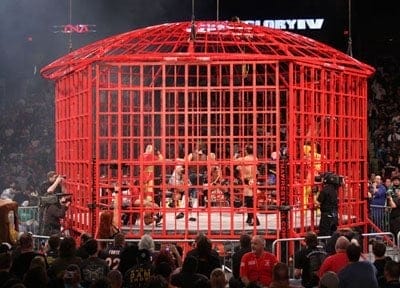TNA’s Steel Asylum, an offset of the Dome Steel Cage.