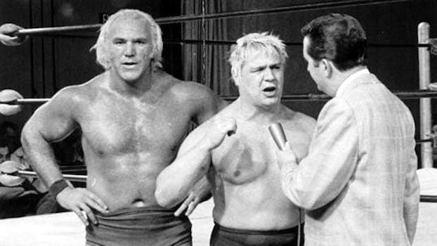 Billy Graham and Pat Patterson [Photo Copyright - Viktor Berry]