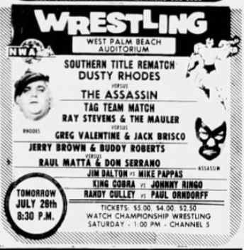 Paul Orndorff - His Surprising Life Before Wrestling One of the first cards Paul Orndorff was featured on from July 1976.