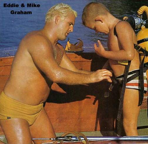 Eddie and Mike Graham - Triumph and Dark Tragedy Eddie and Mike Graham, father and son.