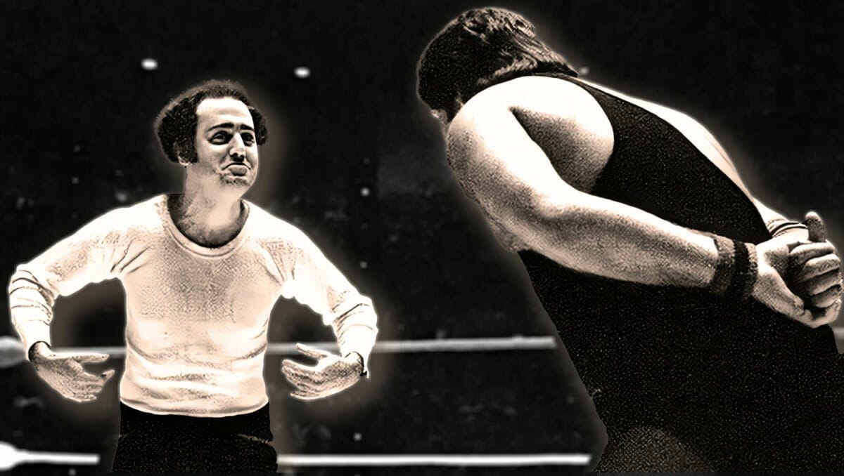 Andy Kaufman exasperated the fans and Jerry Lawler like no other.