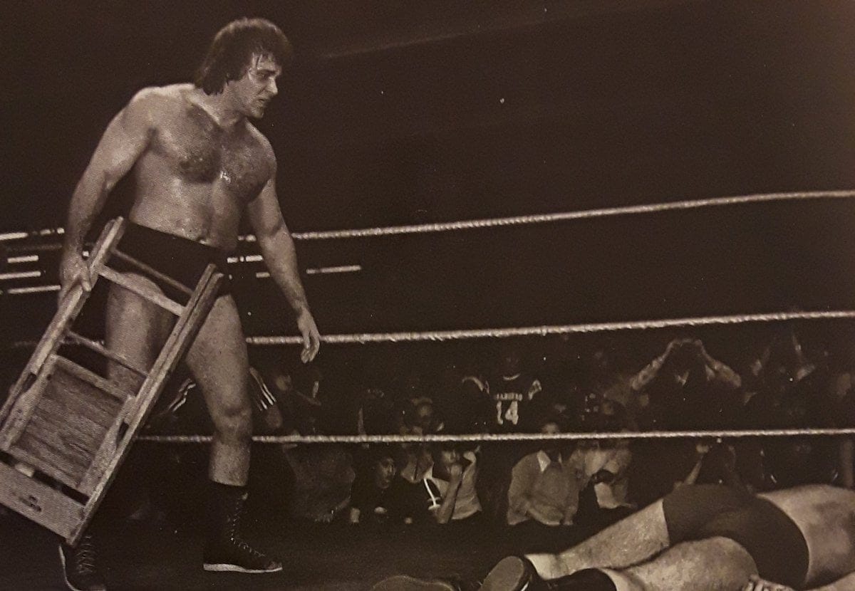 The heel turn and chair shots heard around the world. Fans are stunned by Larry Zbyszko and his merciless treatment of his mentor and friend, Bruno Sammartino.