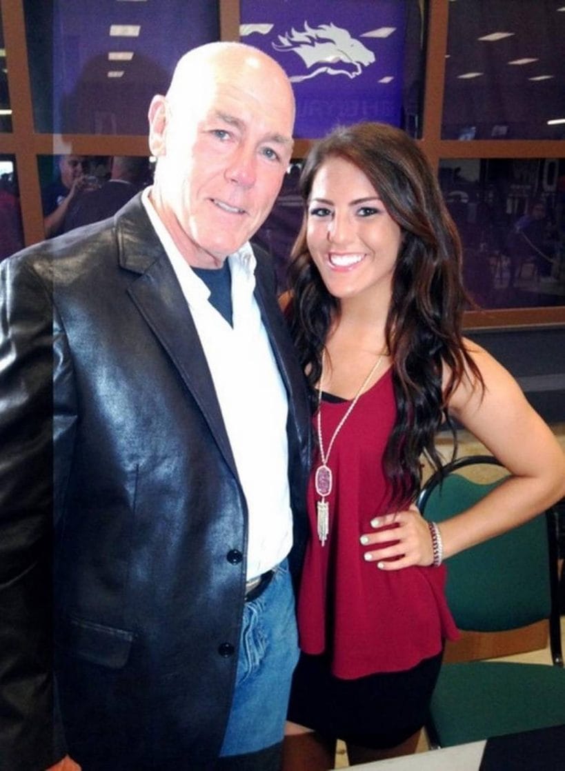 Tully Blanchard with his daughter, Impact Wrestling star Tessa Blanchard