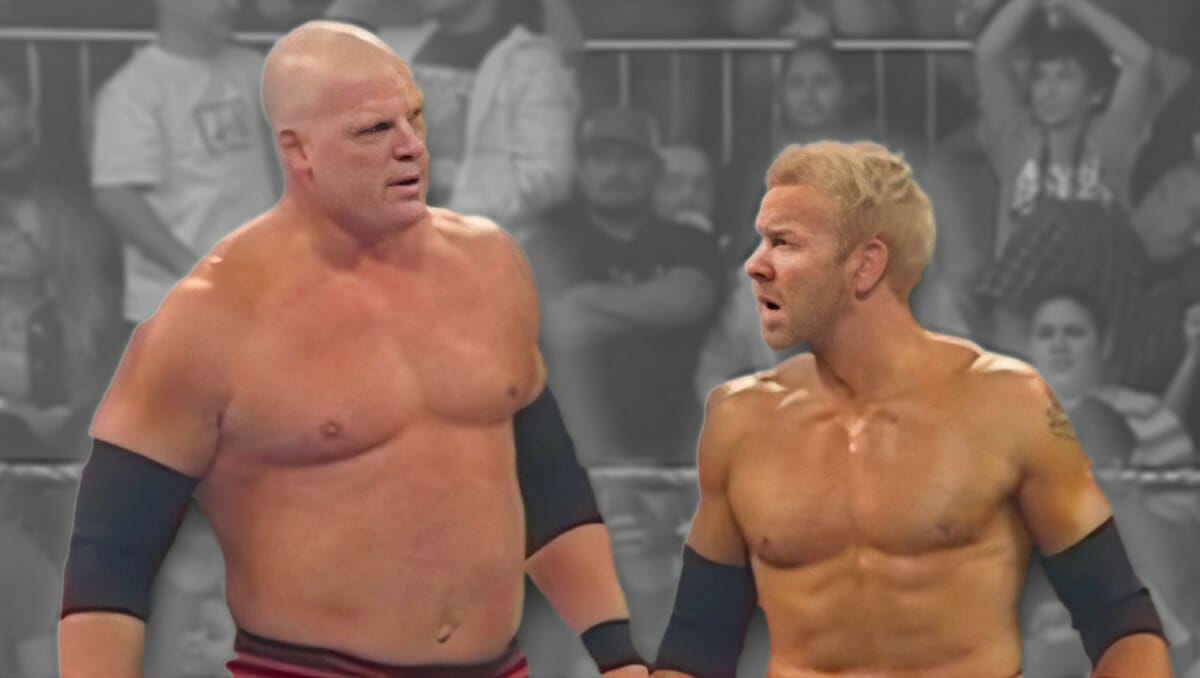 A rare picture of Kane and Christian together.