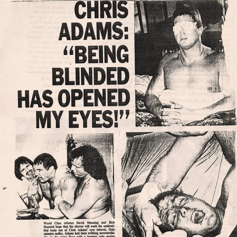 Gino Hernandez - His Tragic Death and Mysteries That Remain An angle so convincing, fans later believed Chris Adams was the main suspect in the murder of Gino Hernandez to the point of even being questioned by the authorities.