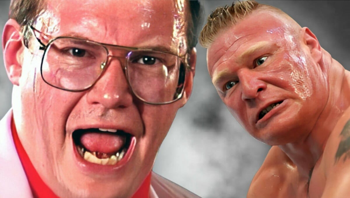 Jim Cornette shares the story of the time he threatened Brock Lesnar during Lesnar's OVW days.