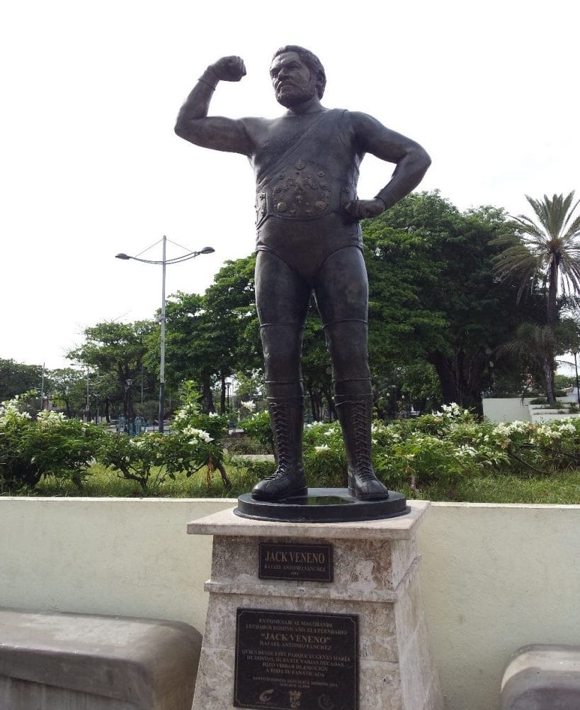 As of the publication of this piece, Jack Veneno is still alive and was recognized with a statue erected in his honor in Eugenio Maria de Hostos Park in Santo Domingo, Dominican Republic on April 12th, 2019.