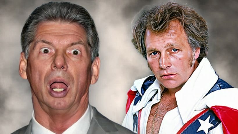 Over twenty years before the steroid trial and Monday Night Wars, Vince McMahon went bankrupt... with Evel Knievel!
