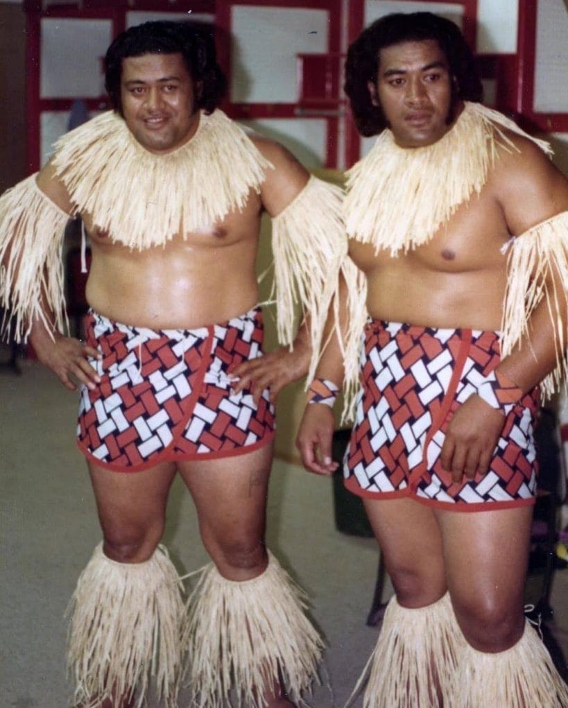 5 Wrestling Families and Their Brave Tales of Tragedy Afa and Sika of the Wild Samoans in their earlier days, then known as The Islanders.