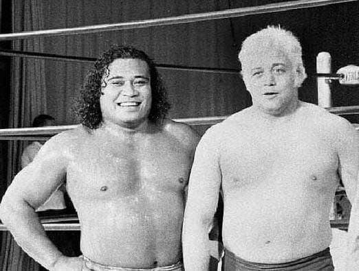Peter Maivia and The Crippler Ray Stevens