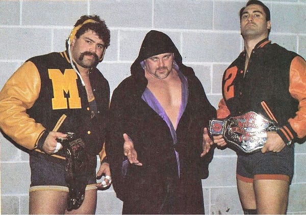 Kevin Sullivan | A Conversation With The Devil The Varsity Club: Rick Steiner, Kevin Sullivan, and Mike Rotunda.