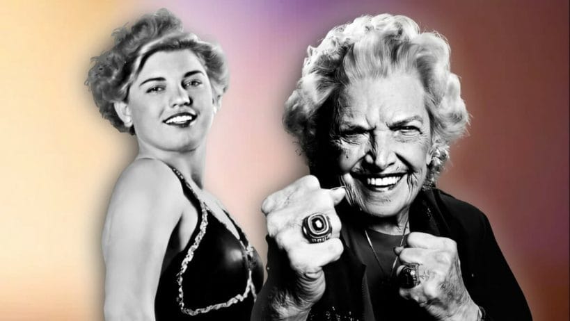 Lucky 13: Elderly Wrestlers Who Survived A Match The fierce yet wonderful Mae Young.