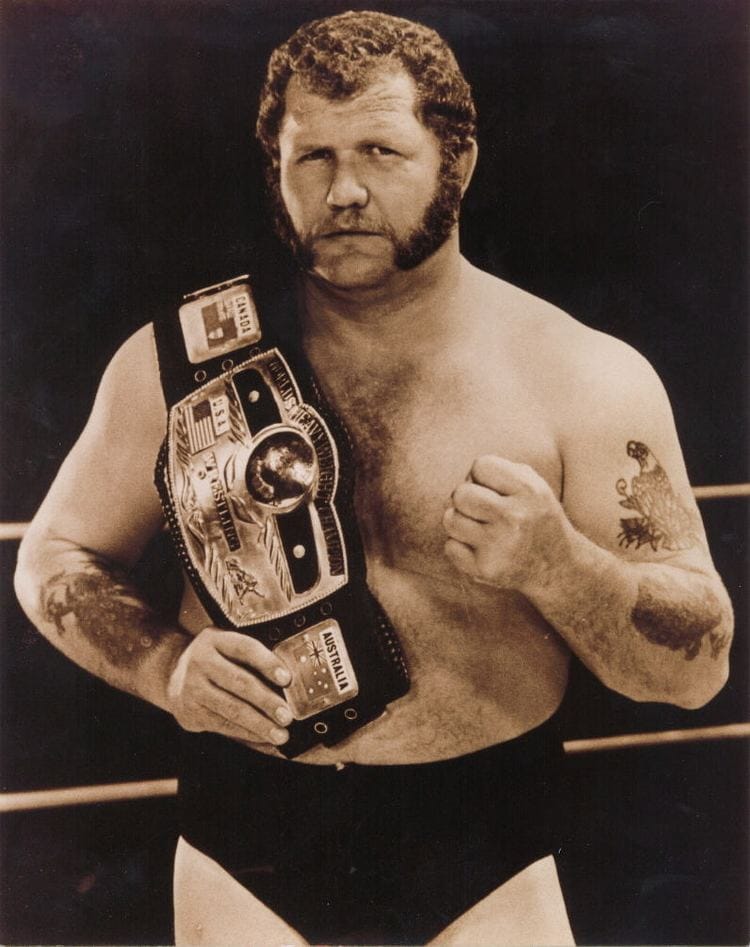 NWA World Heavyweight Champion, Harley Race.