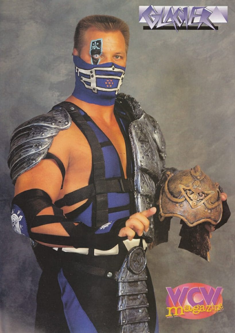 There were undeniable similarities between wrestler Glacier (Ray Lloyd) and Sub-Zero from Mortal Kombat.
