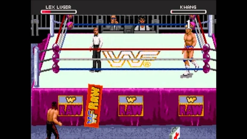 Sega Genesis - Every Wrestling Game Brought Back! Lex Luger and Kwang face off in WWF Raw for Sega 32x.