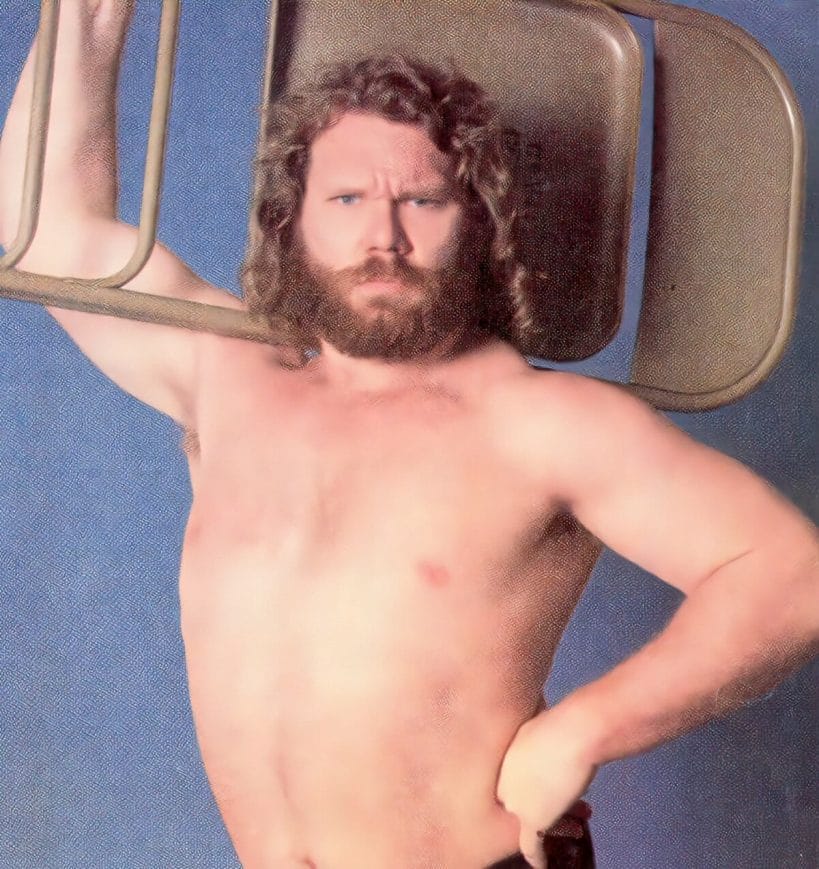 "The Chairman of Mid-South Wrestling" Hacksaw Jim Duggan, 1983.