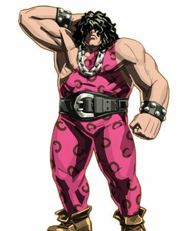 Andre the Giant-inspired Street Fighter character, Hugo.