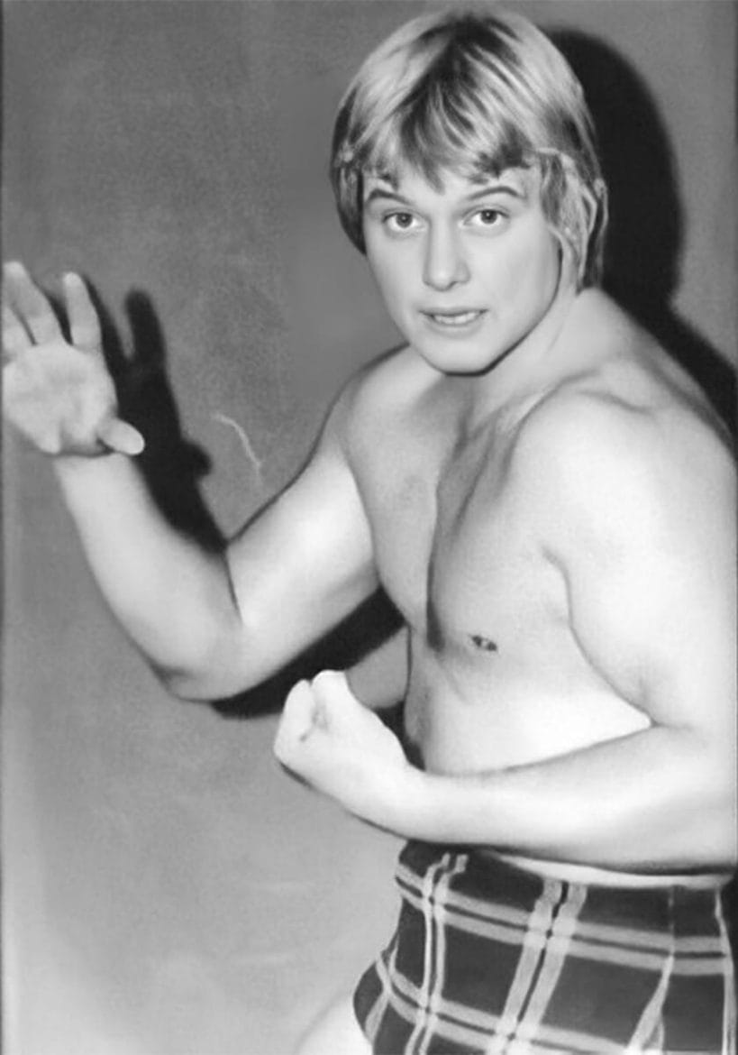 Rowdy Roddy Piper early in his wrestling career.