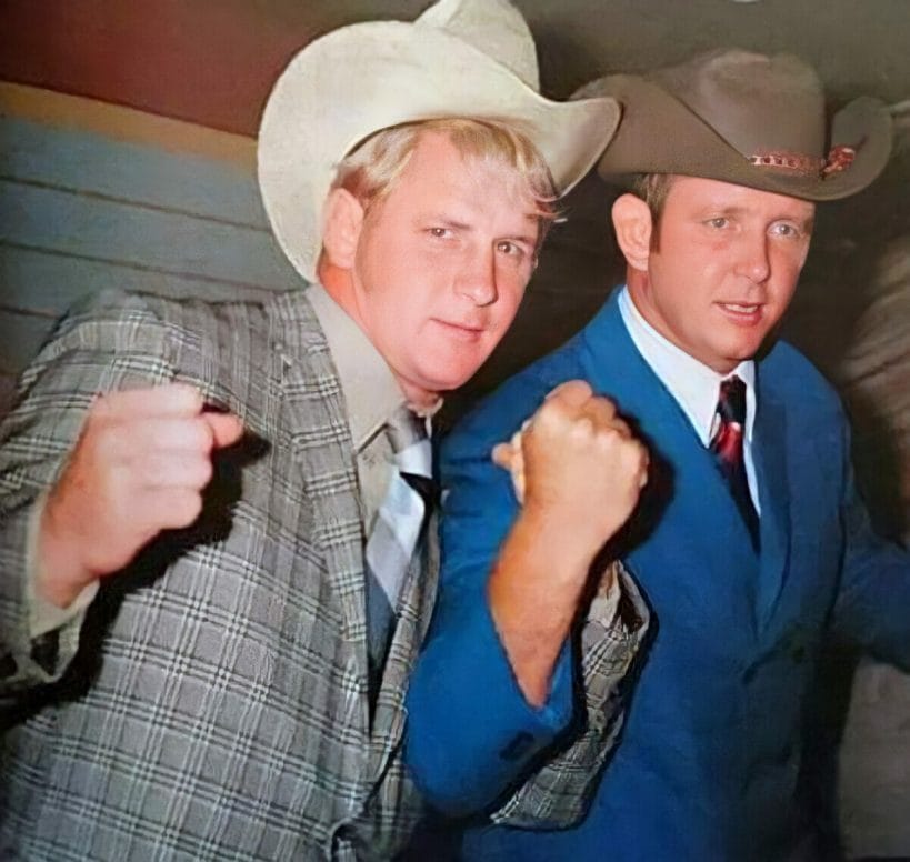 Brothers Terry Funk and Dory Funk, Jr.