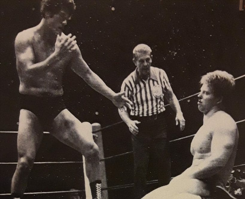 Bob Backlund defends his WWF World Heavyweight Championship against Antonio Inoki in Tokushima, Japan, on November 30th, 1979. Inoki would defeat Backlund for the title. Backlund would win it back in a rematch days later.