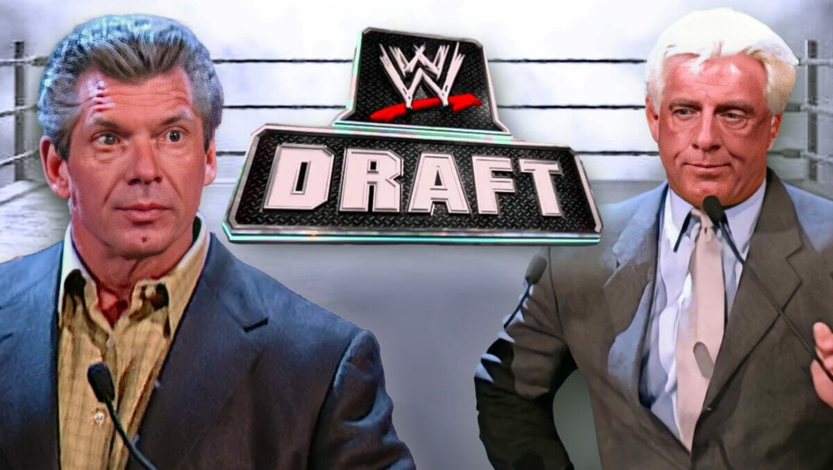 Vince McMahon, Ric Flair, and the story behind the first WWE Draft on March 25th, 2002.