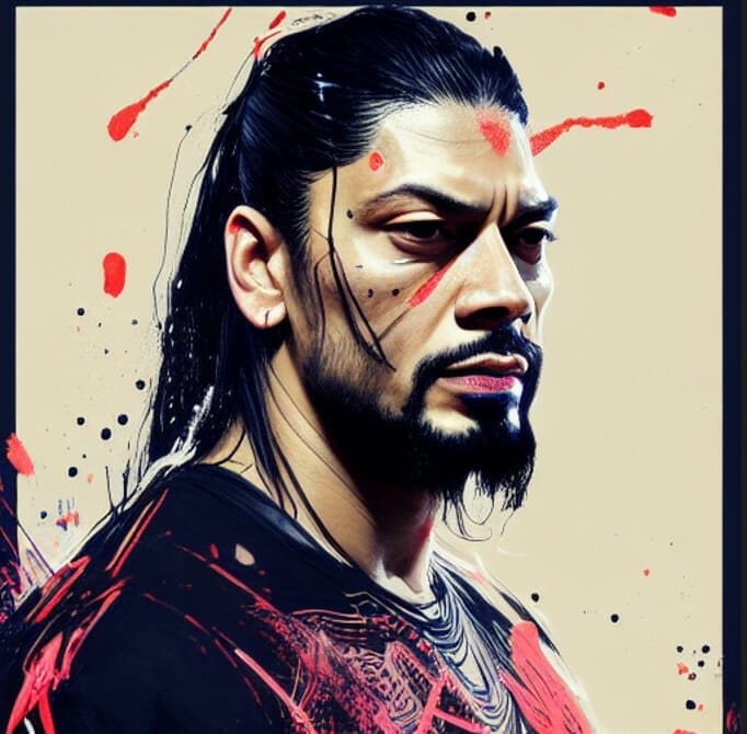 AI Generated Photos of Wrestlers: So Accurate It's Scary! AI Roman Reigns.